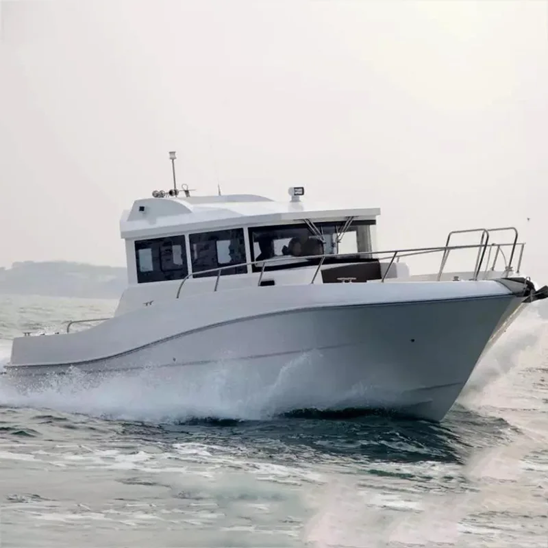 11,36 m bateau de pêche en fibre de verre