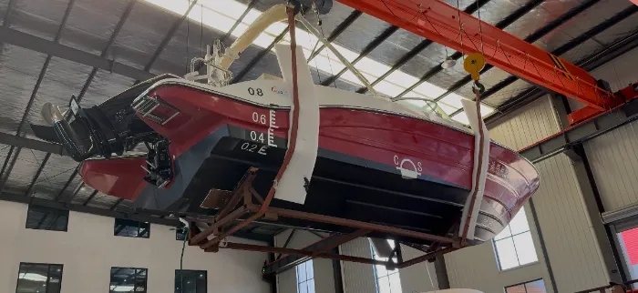 LAWADA expédie avec succès un deuxième lot de 10 unités 255 bateaux rapides