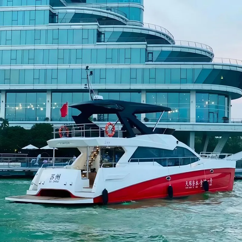 Yacht de luxe privé de 58 pieds